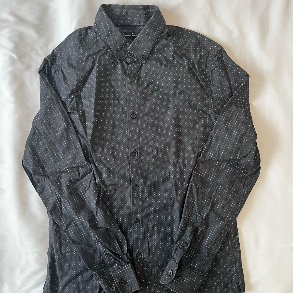 Kenneth Cole New York Black Dress Shirt
